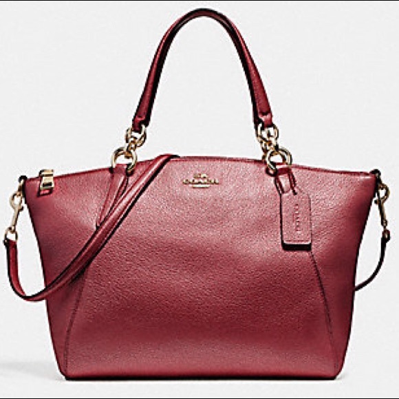 Coach Handbags - NEW! Metallic Cherry Kelsey >>NEW PHOTOS!!